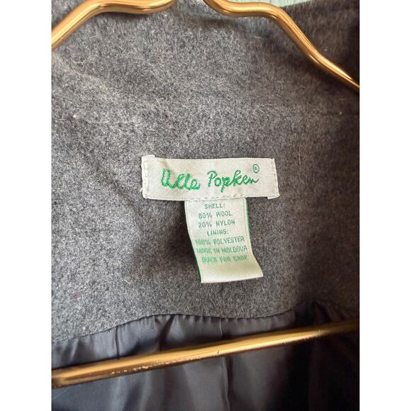 Vintage Ulla Popken Wool Coat, Size 28/30 - Picture 3 of 7